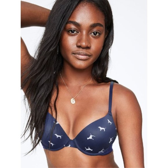 NWT! Victoria's Secret PINK 'WEAR EVERYWHERE PUSH-UP BRA' - Picture 2 of 4